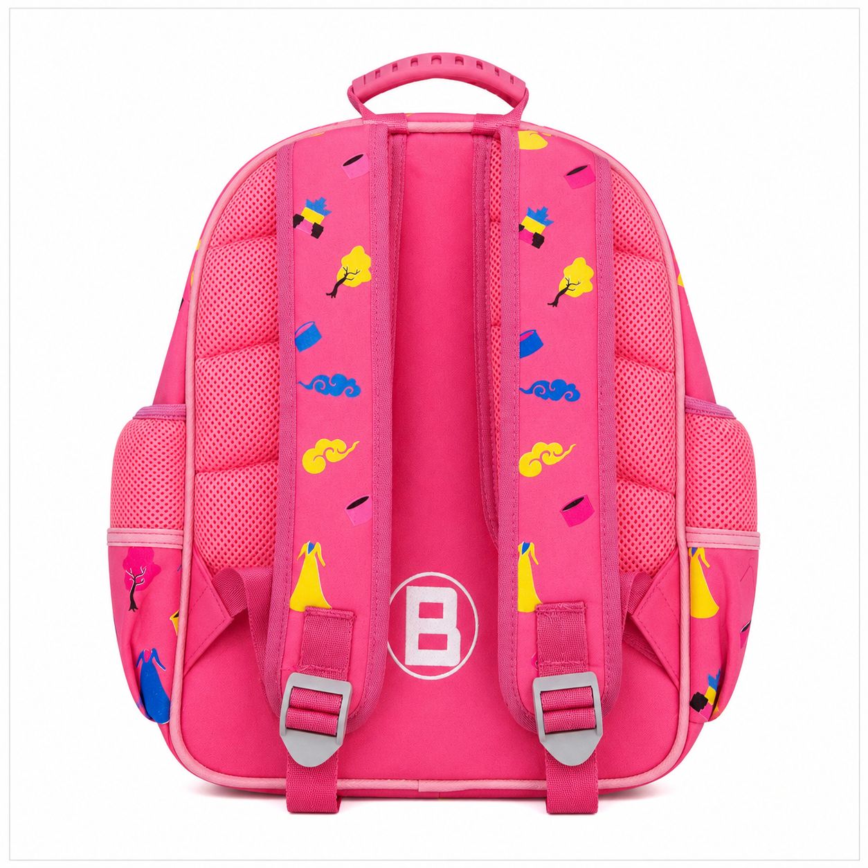 Balo trẻ em B.Bag Tấm Cám chống gù màu hồng - Ảnh 2