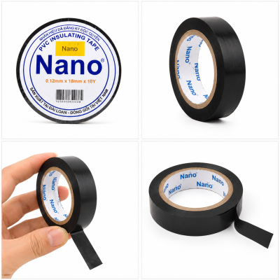Băng Keo Điện Nano Chống Chập 0.12mm x 18mm x 10Y 2025