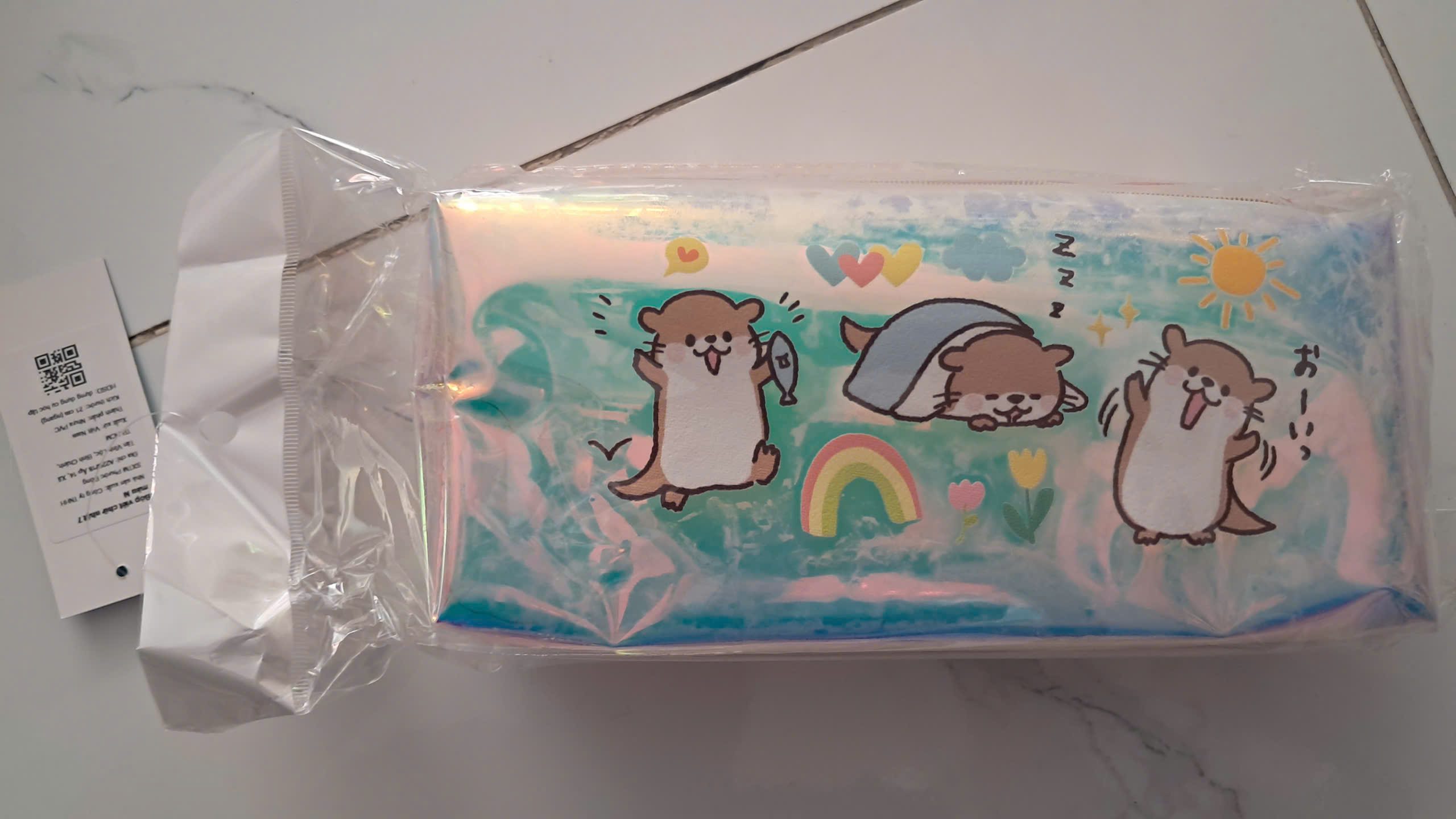 Bóp Viết Hologram Hoạt Hình Cute PVC 21cm - Ảnh 6