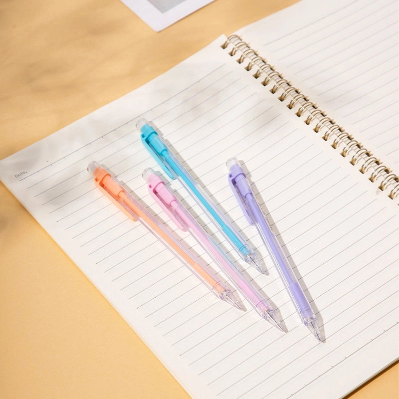 Bút Chì Bấm Deli U502 0.5mm Và 0.7mm Màu Pastel (Giao màu ngẫu nhiên) - Ảnh 5