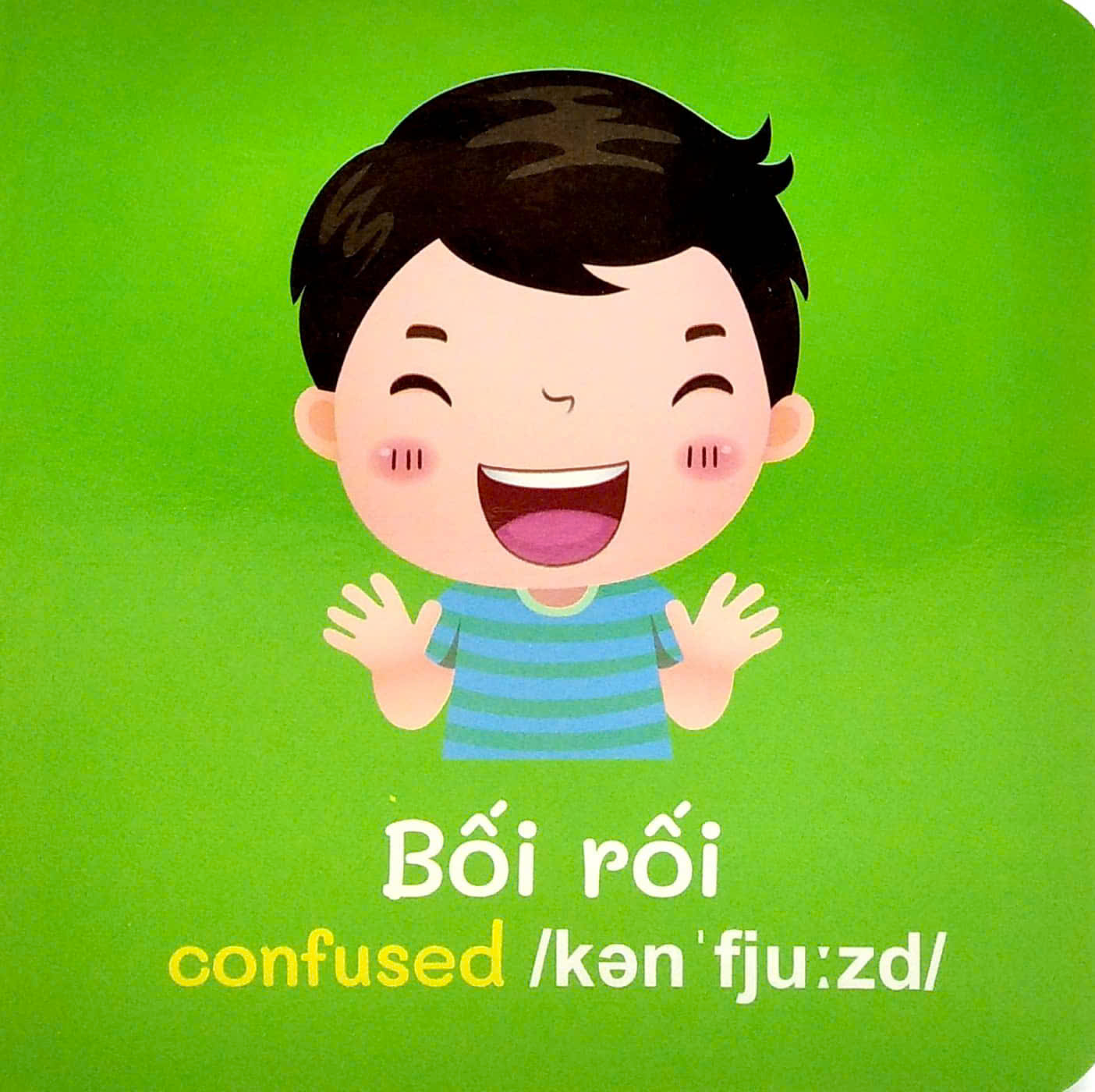Từ Điển Bằng Hình Cảm Xúc Cho Bé 0–6 Tuổi