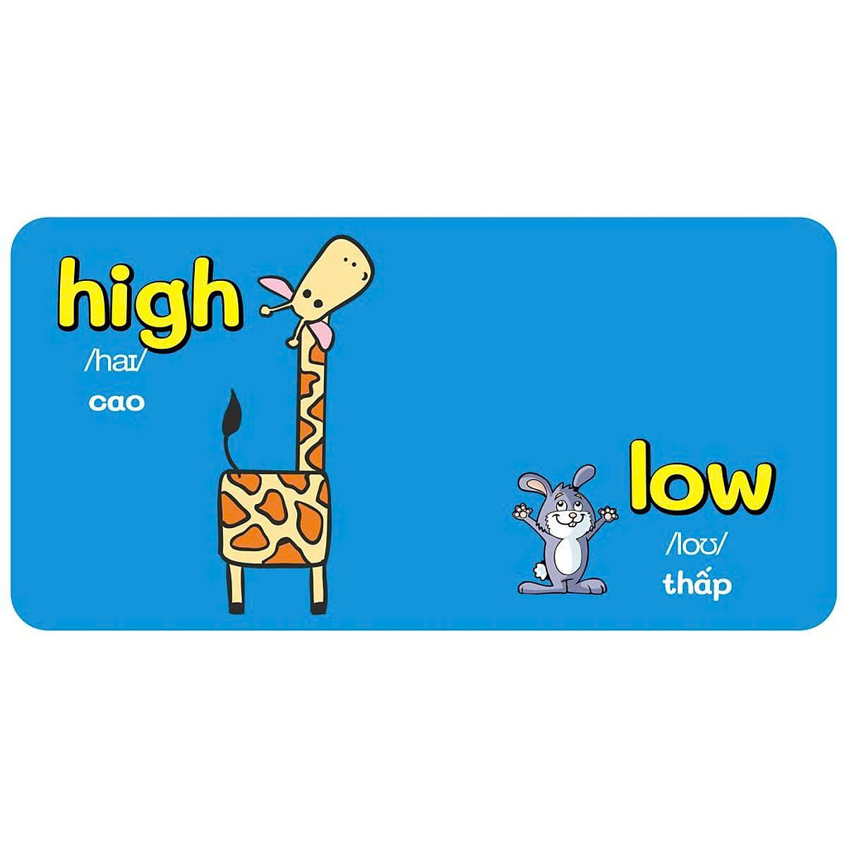 Từ Điển Bằng Hình Đầu Tiên Của Bé – Opposite / Đối lập - Ảnh 2