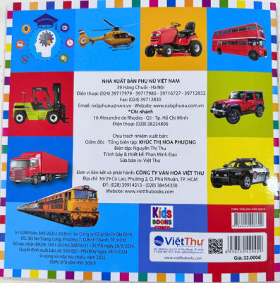 Sách 100 Từ Đầu Tiên Về Phương Tiện Giao Thông