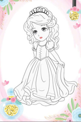 Sách Tô Màu Princess Công Chúa Cá Tính 5 Lợi Ích