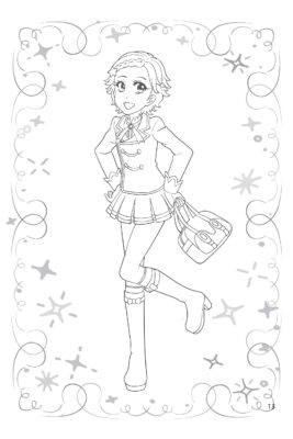 Sách tô màu Anime Princess 2025 cho bé yêu sáng tạo