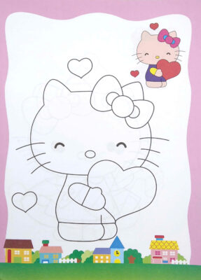 Bé Tô Màu Hello Kitty Tập 3 Cho Bé Mẫu Giáo