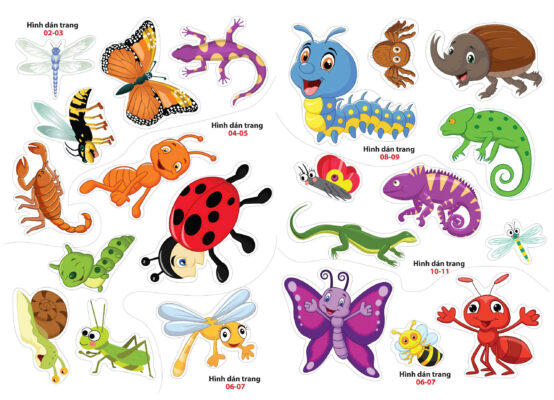 Sticker Dán Hình Thông Minh World Animal 7 Lợi Ích Cho Bé