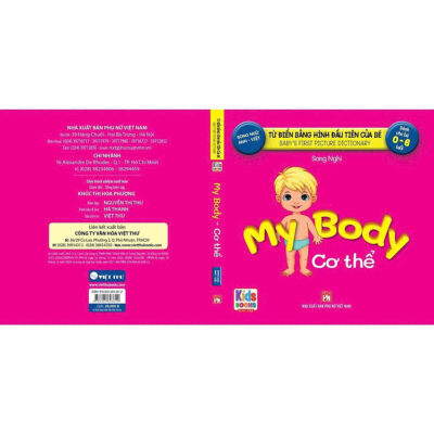 Từ Điển Bằng Hình Đầu Tiên Của Bé My Body 0–6 Tuổi