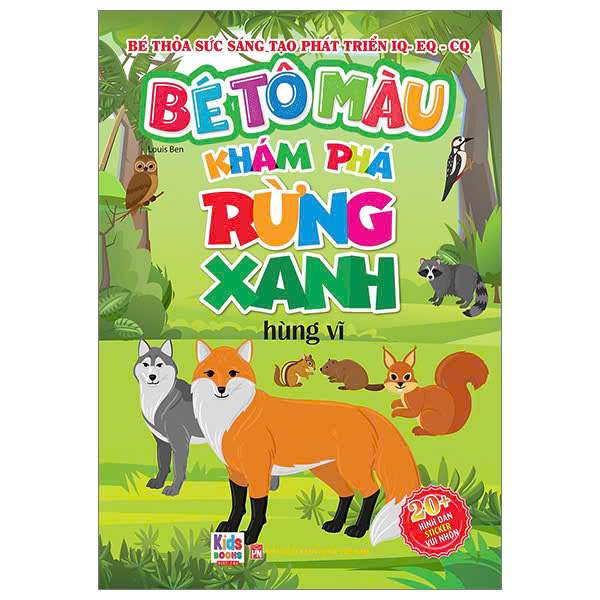 Bé Tô Màu Khám Phá Rừng Xanh Hùng Vĩ