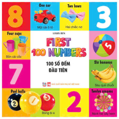 Sách First 100 Numbers – 100 Số Đếm Đầu Tiên Cho Bé