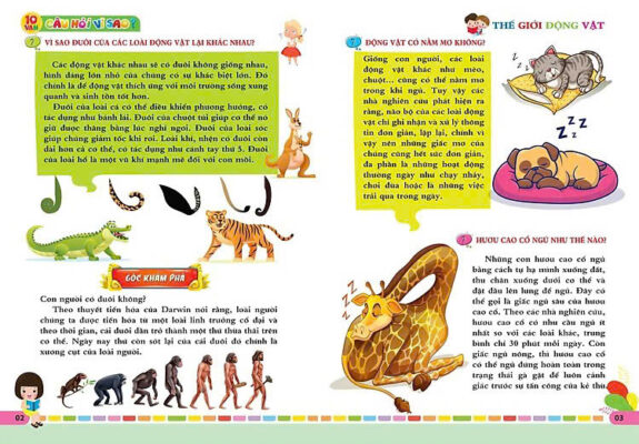 10 Vạn Câu Hỏi Vì Sao Thế Giới Động Vật Cho Bé