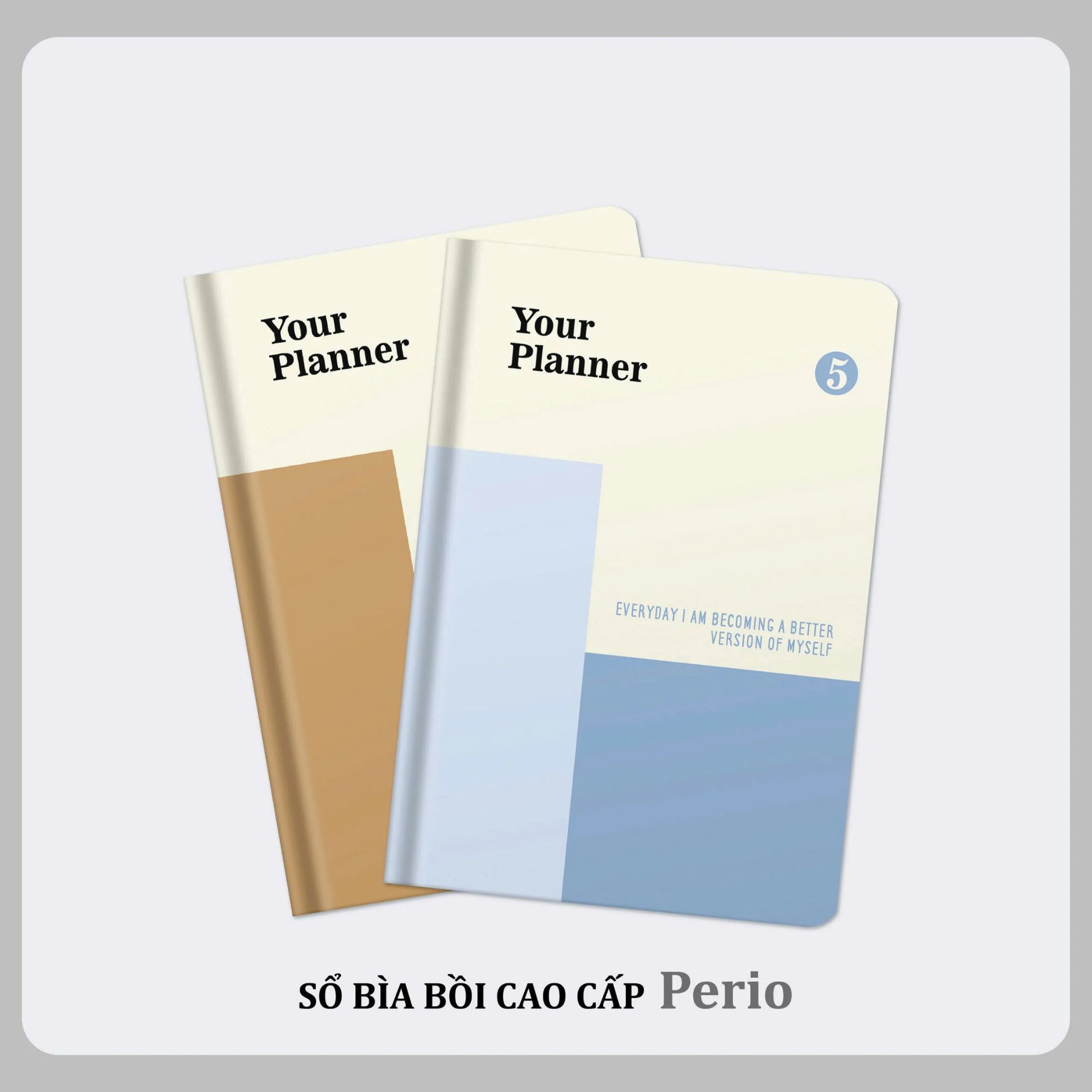 Sổ Daily Planner 160 Trang Đẹp 2025 Dễ Ghi Chép