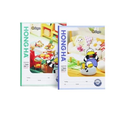 Vở Ô Ly Vuông Hồng Hà 200 Trang 0440 Chính Hãng