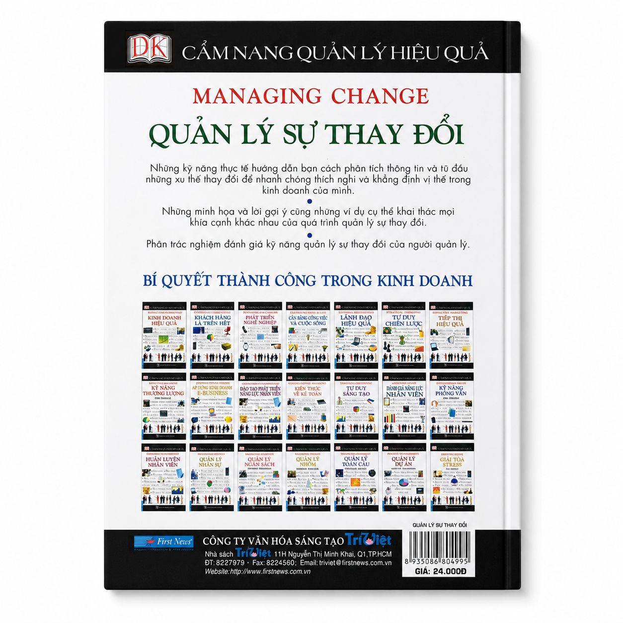 Sách Quản Lý Sự Thay Đổi Managing Change - Ảnh 2
