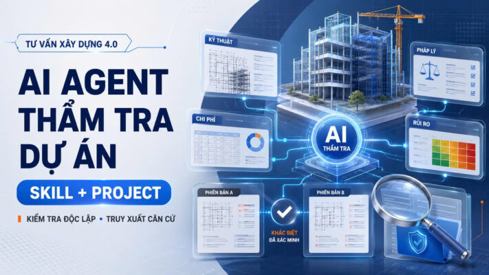 Xây dựng AI Agent bằng Skill và Project phục vụ công tác thẩm tra dự án đầu tư xây dựng
